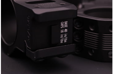 Image of Gray Ops CNC Tactical 36mm Riflescope Ring, 1.540in, Black, GO-36H-TSR