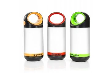 Image of Greatlite 300 Lumens Camping LED Lantern, Red/Yellow/Green, 32560