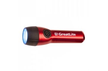 Image of Greatlite 9 LED Waterproof Plastic Flashlight, Red 32203