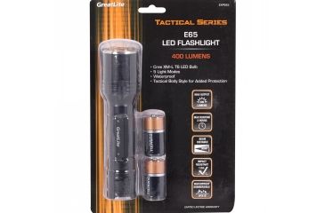 Image of Greatlite Cree LED 500 Lumens E65 Tactical Flashlight, Black, EXPE65