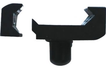 Image of GrovTec US Bipod Stud Rail Mount, Black, GTSW265
