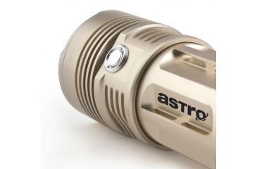 Image of Guard Dog Security Astro- 2000 Lumen Waterproof Tactical Flashlight/Floodlight, 3 Functions, Gold TL-GDA2000