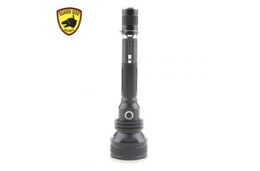 Image of Guard Dog Security Xcess- 1200 Lumen Waterproof Tactical Flashlight, 4 Functions, Customized Dimmer, Black TL-GDX1200