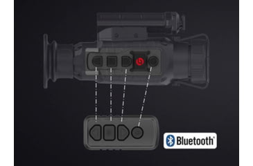 Image of Guide USA TA Gen2 Series TA421 1-4x25mm Clip-On Thermal Imaging, 384x288, Black, TA421