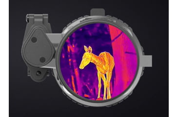 Image of Guide USA TA Gen2 Series TA421 1-4x25mm Clip-On Thermal Imaging, 384x288, Black, TA421