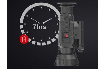 Image of Guide USA TA Gen2 Series TA421 1-4x25mm Clip-On Thermal Imaging, 384x288, Black, TA421