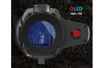 Image of Guide Sensmart TR Series TR430 3.3-13.2x35mm Thermal Rifle Scope, 384x288, Black, TR430