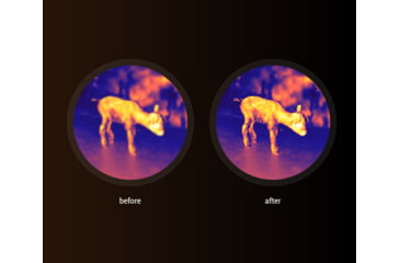 Image of Guide Sensmart TU Series TU651 LRF 2.4-19.2x50mm Thermal Rifle Scope and Range Finder, 640x480, Black, TU651LRF