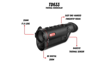 Image of Guide USA TD633 2.0-16x35mm Thermal Monocular