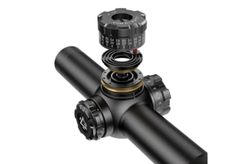 Image of GUNNR Odin 1-6x28mm 34mm Tube FFP LPVO Rifle Scope with Mount and Case, Black, GUNBOXS16