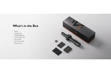 Image of GUNNR Odin 1-6x28mm 34mm Tube FFP Rilfe Scope, Black, FFP162424