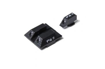 Image of Haley Strategic Partners GLOCK 43/42 Handgun TH1RTE3N Sight, Tritium Rear/Tritium Front HSP13-43-SIGHTS-FTRT