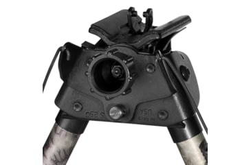 Image of Harris Engineering Highlander Sporting BiPod with Hinged Base, 13.5-27 in, Kryptek, S-25C Camo