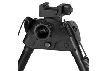 Image of Harris Engineering Notch Picatinny Sporting BiPod with Hinged Base, 9-13 in, Black, S-LMP