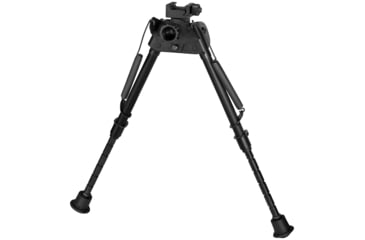 Image of Harris Engineering Notch Picatinny Sporting BiPod with Hinged Base, 9-13 in, Black, S-LMP