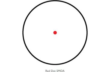 Image of Hawke Sport Optics 1X30mm 9-11 mm rail Red Dot Sights, Black 12120