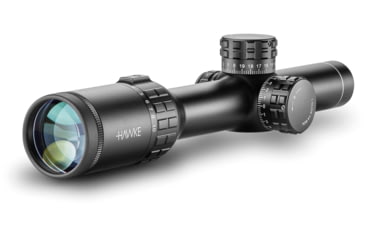 Image of Hawke Sport Optics Frontier 30 Rifle Scope, 1-10x24mm, 30mm, SFP, MOA FD Reticle, Black, 18411