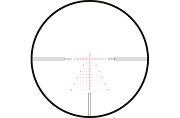 Image of 18120 Mil Pro 10x Red Reticle Hawke