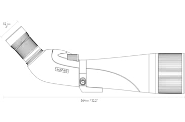 Image of Hawke Sport Optics Vantage HD 20-60x80mm Spotting Scope