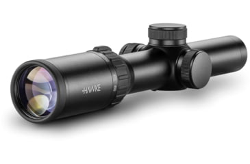 Image of Hawke Sport Optics Rifle Scope, 1-5x24mm, 30mm Tube, Second Focal Plane, XB30 Pro SR IR Reticle, Black, 12230
