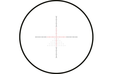 Image of Hawke Sport Optics Sidewinder 30 SF Rifle Scope, 4.5-14x44mm, 30mm Tube, Second Focal Plane, 10x 1/2 Mil Dot + Reticle, Red, MRAD Adjustment, Black, 17140