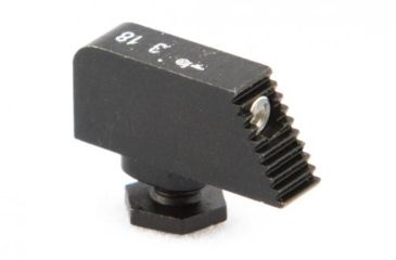 Image of Heinie Glock Front Sight w/ Tritium, .215 tall, Black, 318/322/3185-X000d-F