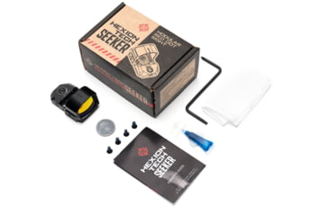 Image of Hexion Tech Seeker 1x Red Dot Sight, 3 MOA, Black, SO-SEEKER