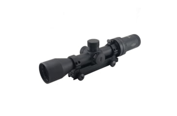 Image of Hi-Lux ART M1000-PRO 2-10X42 Rifle Scope w/Green Illuminated HR1 MOA Reticle, Black, M1000-PRO