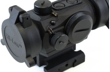 Image of Hi-Lux MM-2 Red Dot Sight w/Absolute Co-Witness Mount, Matte Black, MM-2-ACW