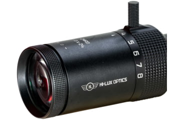 Image of Hi-Lux Optics Close to Medium Range 1-8x24mm Rifle Scope, 30mm Tube, Second Focal Plane, True Daylight Bright Reticle, Matte Black, CMR18X24-R