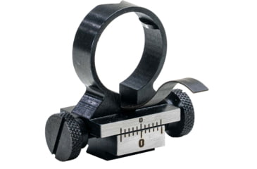 Image of Hi-Lux Optics Malcolm 6X Long Scope Sliding Mounts, Matte Black, Small, M34DDSMT