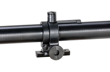 Image of Hi-Lux Optics Malcolm 6X Short Rifle Telescope Adjustable Parallax, BPCR Mounts, Crescent Cuts, Matte Black, M634183P