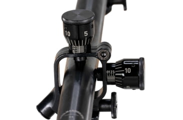 Image of Hi-Lux Optics Malcolm 6x17mm Short Rifle Telescope, 3/4 Tube, Adjustable Parallax, BPCR Mounts, Crescent Cuts, Fine Cross Reticle, Matte Black, M634183P