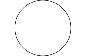 Image of Hi-Lux Optics Malcolm 6X Short Rifle Telescope Adjustable Parallax, BPCR Mounts, Crescent Cuts, Matte Black, M634183P