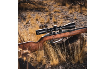 Image of Hi-Lux Optics Sporter 3-12x44mm Rifle Scope, 1in Tube, Side Focus, 1/4 MOA Capped Turrets, Duplex Reticle, Matte Black, SPG312X44D