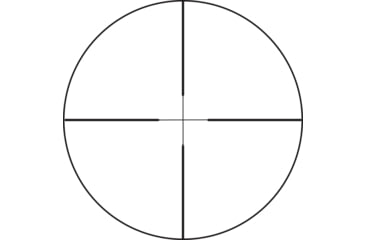 Image of Hi-Lux Optics Sporter 3-12x44mm Rifle Scope, 1in Tube, Side Focus, 1/4 MOA Capped Turrets, Duplex Reticle, Matte Black, SPG312X44D