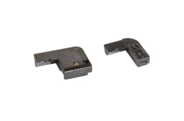 Image of Hi-Lux Optics Winchester 73-76 Side Mounting Kit, Posa and Crescent Cut - Front and Rear, Matte Black, W7376MT-C