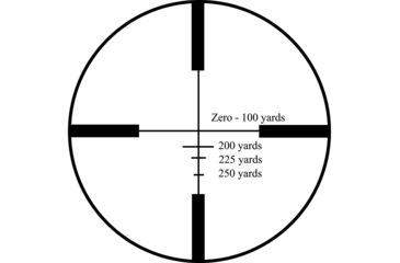 Image of HI-LUX Toby Bridges 3-9X40 Muzzleloader Rifle Scope, Matte Black TB-ML39X40