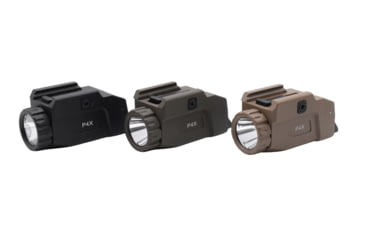 Image of Hilight P4X 1150 Lumens LED Weapon Light, Lithium Ion, SIG Sauer P226, Springfield Armory XD-S, G 19, SIG Sauer P320, G 17, G 34, S&amp;W M&amp;P M2.0, Springfield Armory XD-M, Black, P4X