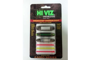 Image of HIVIZ BirdBuster (Camo) Magnetic Shotgun Sight, Red/Green BB2005-CM