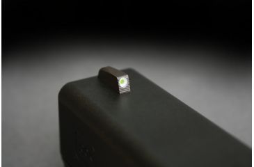 Image of Hiviz Tritium Nitesight Set for Glock 45 ACP/10mm/45 GAP, Green W/White Outline, GLN129