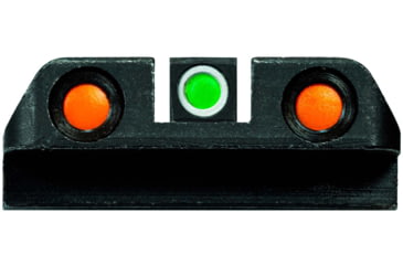 Image of HiViz Green/Orange Litepipes w/White Front Ring