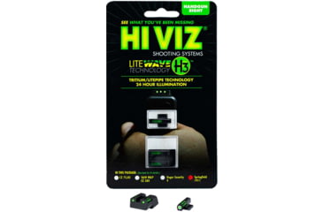 Image of HiViz Springfiled Litewave H3 Tritium/LitePipe Day/Night Sight