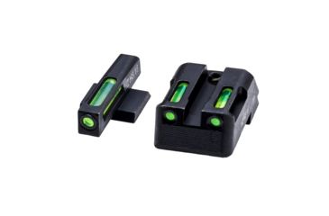 Image of HiViz Litewave H3 Tritium/Litepipe Sight Set, Kimber 1911, KBN321