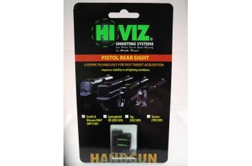 Image of Hiviz MP2109-G, S&amp;W M&amp;P Rear Sight Green MP2109-G