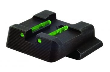 Image of Hiviz MP2109-G, S&amp;W M&amp;P Rear Sight Green MP2109-G