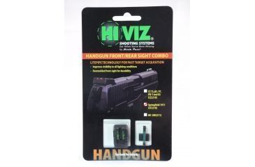 Image of Hiviz SF2210-G, Springfield 1911 Front/Rear Combo Pack, Green SF2210-G