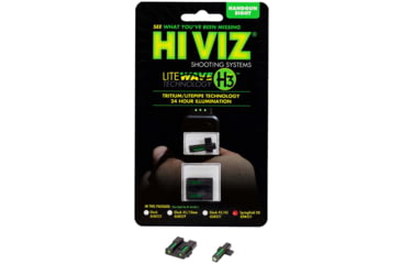 Image of HiViz LiteWave H3 Tritium/Litepipe Pistol Night Sight Set - Fits All Springfield Armory XD, XDS, XDE, XD-M, Except XD 5.25