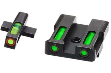 Image of HiViz LiteWave H3 Tritium/Litepipe Pistol Night Sight Set - Fits All Springfield Armory XD, XDS, XDE, XD-M, Except XD 5.25