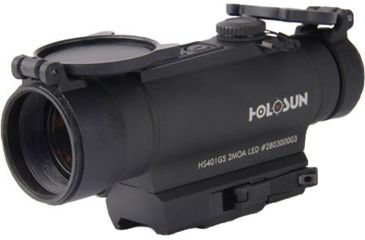 Image of Holosun 1x30 Red Dot &amp; Green Laser, Black, HS401G5